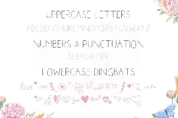 Little Hearts Font