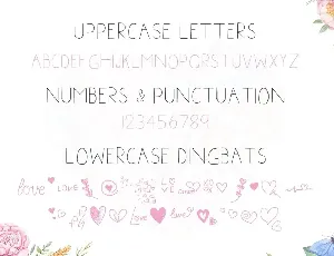 Little Hearts Font