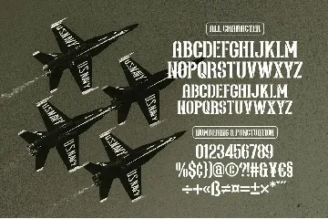 Northas - Vintage Stencil font