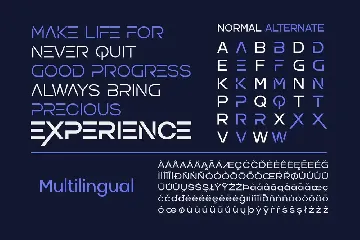 Alacrity Sans font