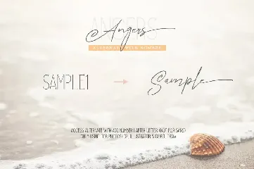 Angers Script font