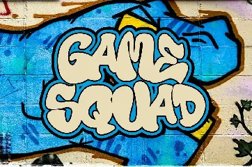 Wild Gang - Thick Graffiti Font