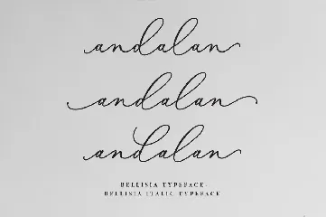 Bellisia Script Font!