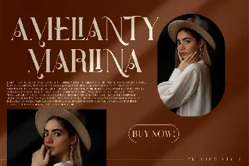 The Historical Marliana Classy Serif font