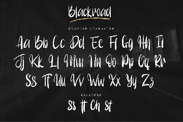 Blackroad font