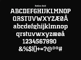 Rodian Serif font