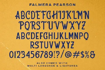 Falmera Pearson font