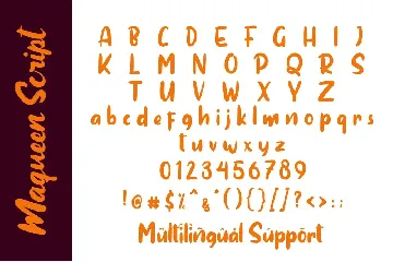 Maqueen font