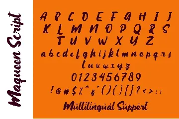 Maqueen font