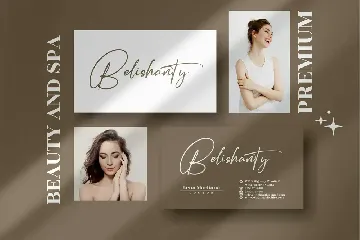 Renattha Signate Signature Font