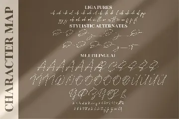 Renattha Signate Signature Font