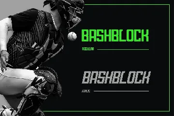 BashBlock Display Font