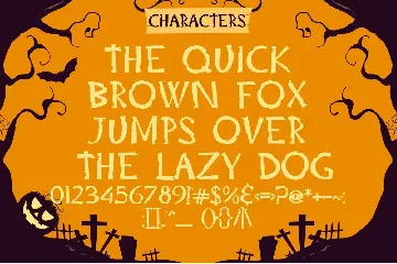 Trick or Bite - Halloween Font