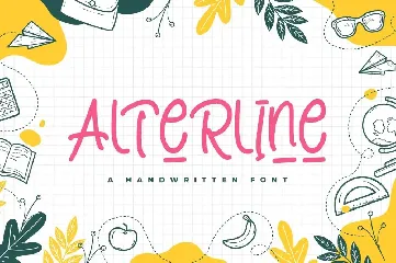 Alterline - Playful Font