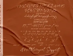 The Magestica Signature Font