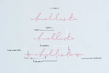 Challista Signature Font