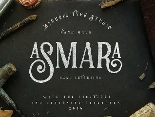 Asmara Type font