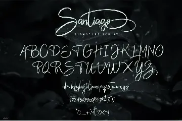 Santiago font