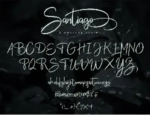 Santiago font