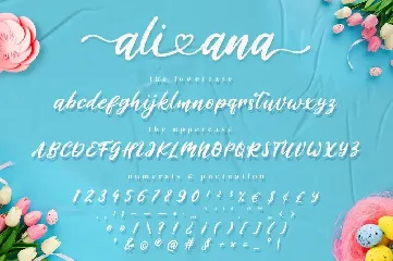 Ali Ana - Heart Lovely Font