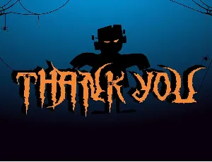 Night Franklin - Unique Halloween Font