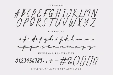 Mockine - Monoline Script Font