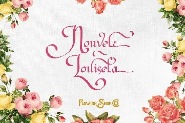 Nouvele Louisela. font