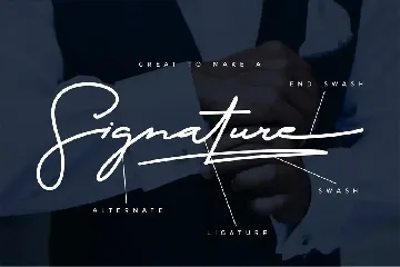 The Doctor Signature - Stylistic Signature Font