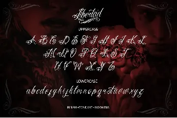 Libertad - Tattoo Script font