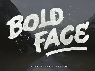 Bold Face font