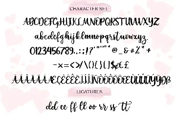 Hello Diary - Love Theme Calligraphy Font