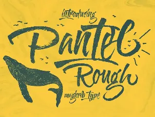 Pantel Rough font