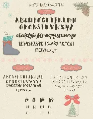 Winter Tales Font Trio + extras