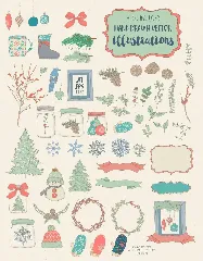 Winter Tales Font Trio + extras