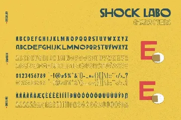 Shock Labo Unique Vintage Font