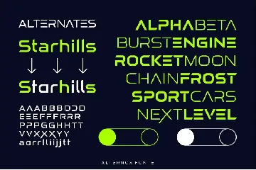 Alternox font