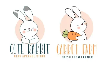 Thiny Bunny - Cute Easter Font