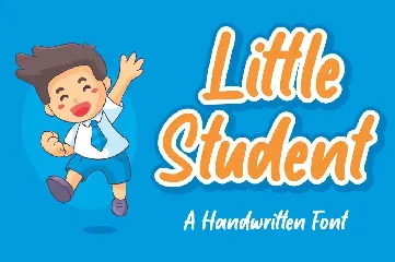 Little Student - playful Font