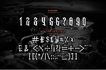 Cassandra - Tattoo Blackletter font