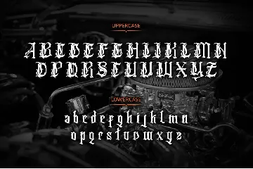 Cassandra - Tattoo Blackletter font