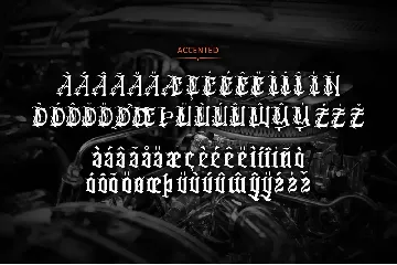 Cassandra - Tattoo Blackletter font