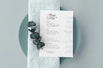 Wisdom Vacation Calligraphy Font