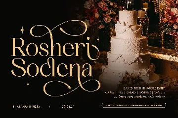 Qanduchia - Classy Elegant Beauty Swashes Serif font