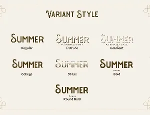 Barra Vintage Font