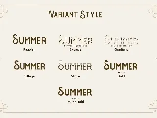 Barra Vintage Font