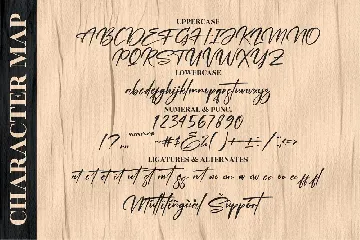 Andalusia Signature Font