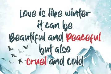 Winter Dreams font