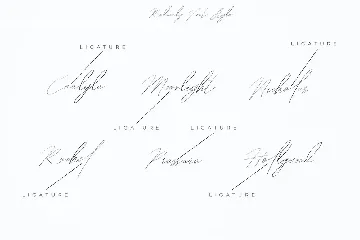 Hegomoni Signature font