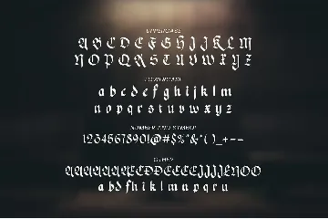 Aurigae - Blackletter Font