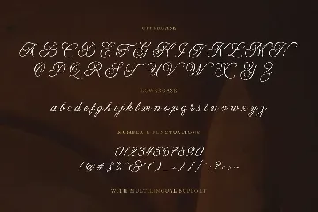 Virgolate font